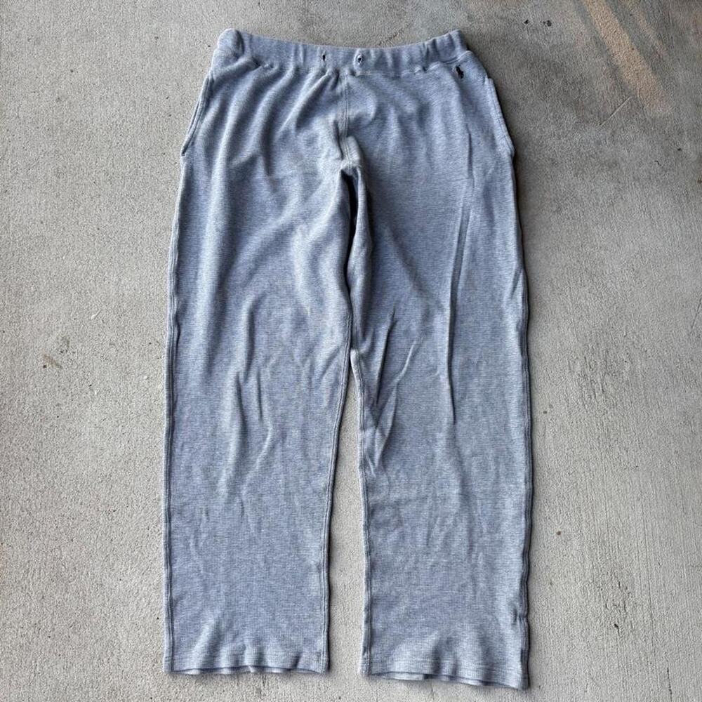 Polo ralph lauren gray cotton sweatpants